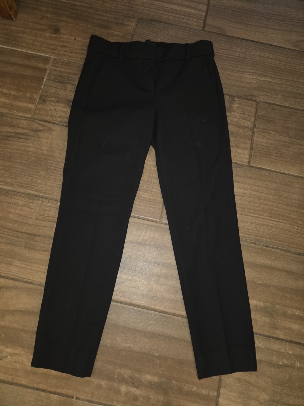 J. Crew Black Slim Tailored Trousers